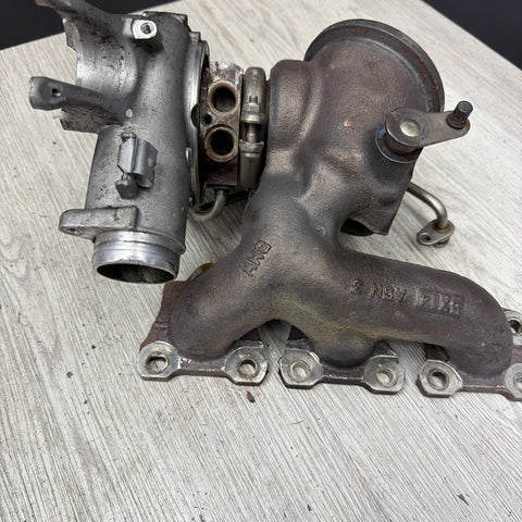 OEM BMW F80 F82 F83 F87 M3 M4 Left Turbo Turbocharger S55 Engine 1-3 49k