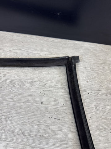 BMW E46 M3 01-06 Right Passenger Side Door Weather Strip Seal Black OEM *Notes*