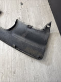 01-06 BMW E46 M3 Rear Bumper Lower Lip Diffuser Trim Panel OEM Alpine White