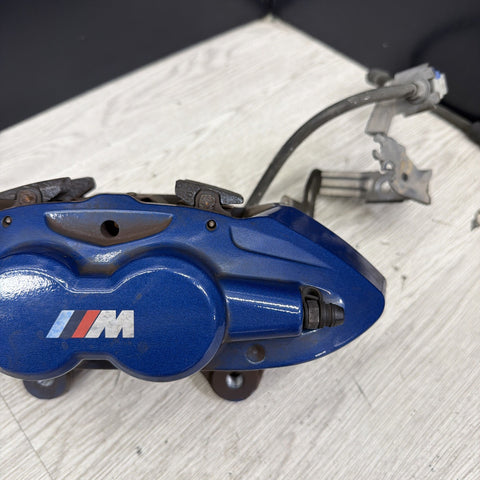 BMW 15-20 F87 M2 F30 F31 F80 F82 F83 M3 M4 Front Left Driver Brake Caliper Blue