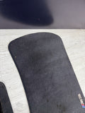 Genuine 01-06 BMW E46 M3 Convertible Carpets Floor Mats Black Front & Rear