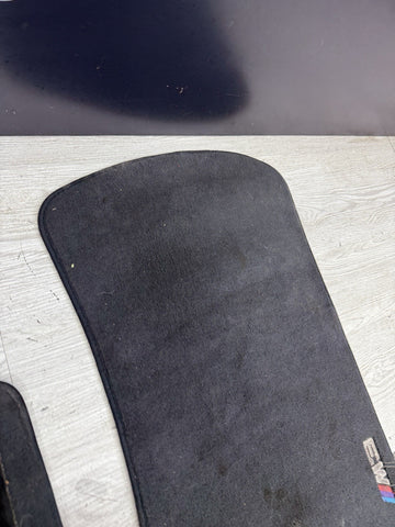 Genuine 01-06 BMW E46 M3 Convertible Carpets Floor Mats Black Front & Rear