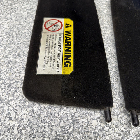 00-05 Honda S2000 AP1 Sun Visors Sunvisors *Fading*