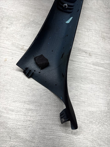 01-06 BMW E46 M3 Convertible Front A Pillar Black Original OEM 8223172 Passenger