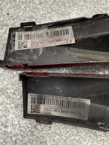 BMW G80 M3 21-26 Side Skirts Rocker Panels Sill Inserts OEM 8084408