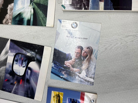 OEM 01-06 BMW E46 M3 CONVERTIBLE OWNERS MANUAL BOOK BOOKLET POUCH