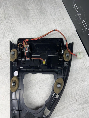 09-13 BMW E90 E92 M3 MANUAL CCC LEATHER CENTER CONSOLE TRIM