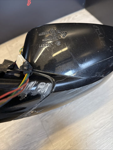 Ferrari 458 Italia, Right Passenger Door Side View Mirror, 81364310 Nero Daytona