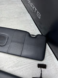BMW E64 M6 Convertible OEM Sunvisors Sun Visors Black Leather Pair