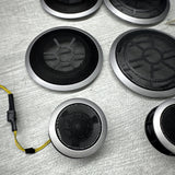 07-13 BMW E92 E93 3-Series 2dr Front Rear Door Individual Speaker Covers Trims