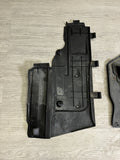 BMW 01-06 E46 M3 Front Center Left Underbody Transmission Splash Shields Set (3)