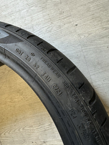 2021 Used 245/35ZR20 Pirelli P Zero PZ4 F01 95Y Tire - 7-8/32