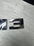 Genuine BMW E36 M3 Rear Badge Trunk Emblem 51142250539 51142250811
