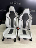 BMW 21-24 G80 M3 Sedan Front Seats Silverstone Leather Powered