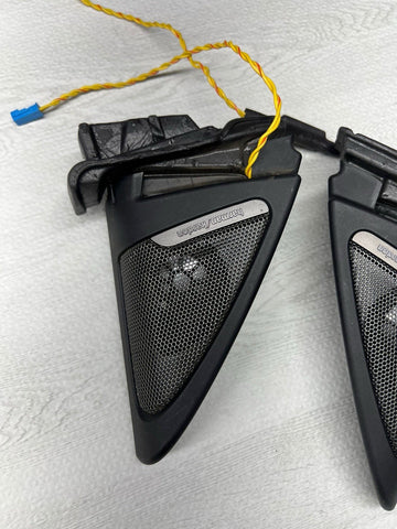 BMW F82 M4 Coupe Front Tweeter Speakers Set Pair Harman Kardon 51337269362
