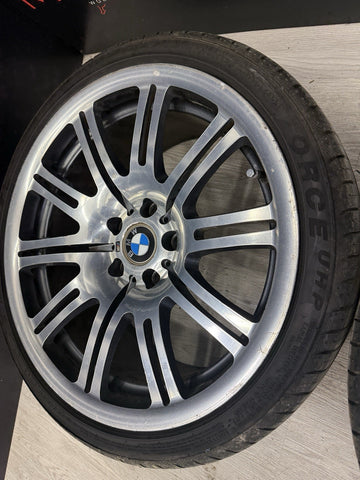 OEM BMW 01-06 E46 M3 19” Style 67 Wheels Rims Staggered Set