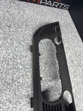 01-06 BMW E46 M3 CONVERTIBLE REAR SEAT ROLLOVER BAR TRIM COVER BLACK 8204279 OEM