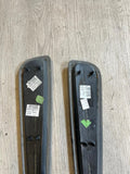 BMW E46 325 330 M3 Front Door Upper Armrest Pads Dove Grey Gray