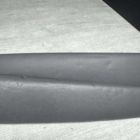 01-06 BMW E46 M3 Convertible Door Upper Arm Rest Armrest Pads Grey Gray *Notes*