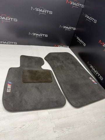 Used Genuine 2008-2013 BMW E90 E92 E93 M3 Carpets Floor Mats Black Front