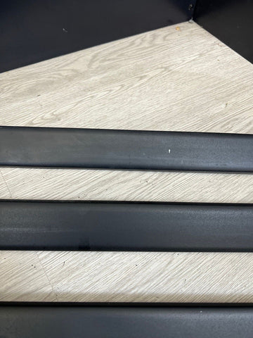 BMW E36 M3 Sedan 1992-1998 DOOR MOULDINGS TRIMS FRONT & REAR BLACK OEM