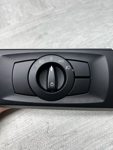 06-09 BMW E90 E92 E93 M3 Headlight Switch Light Control Module Automatic Black