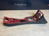 1998-2002 BMW Z3M Stitched Leather Center Console Imola Red