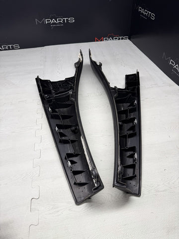 01-06 BMW E46 M3 OEM Convertible Rear Top Lateral Trim Pane Left Right Black