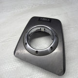 01-06 BMW E46 M3 Center Dome SMG Shift Plate Titan Shadow Grey