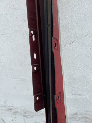 15-19 FERRARI 488 GTB Spider Left Driver  Sideskirt Side Skirt ROSSO RED *Damage