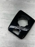 01-06 BMW E46 M3 Center Dome SMG Shift Plate Gloss Black Painted 7896461