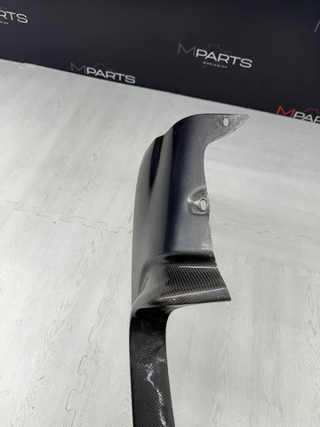 01-06 BMW E46 M3 CSL Style Rear Bumper Diffuser Carbon Fiber / Steel Grey