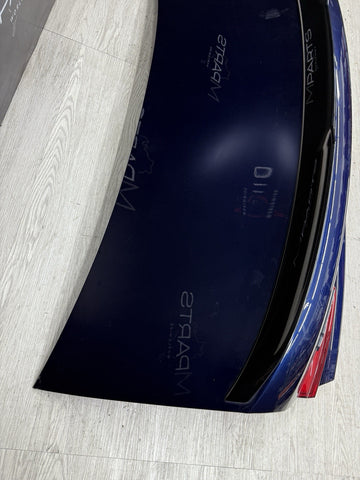 (PICKUP ONLY) BMW 21-26 G80 M3 Sedan Rear Trunk Deck Lid Tanzanite Blue
