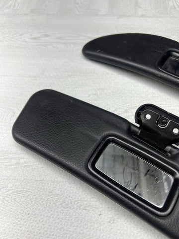 00-02 BMW Z3M CONVERTIBLE PANELS SUN VISORS BLACK