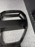 NEW 21-26 BMW G80 G82 G83 M3 M4 REAL CARBON FIBER CSL STYLE NOSE GRILL GRILLE