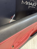 01-06 BMW E46 M3 FRONT LEFT DRIVER SIDE DOOR PANEL CARD IMOLA RED OEM