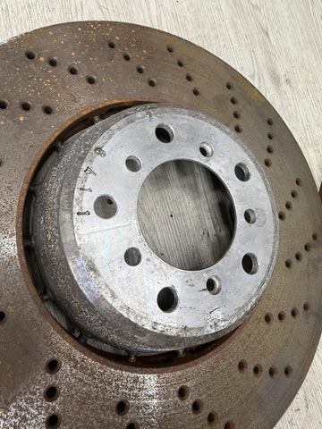 SHW PERFORMANCE 06-10 BMW E60 E63 E64 M5 M6 FRONT BRAKES DISCS ROTORS