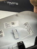 21-26 BMW G80 M3 Sedan Front Left Side Mirror Cap Cover + Light Alpine White