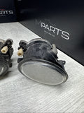 01-06 BMW E46 M3 00-03 E39 M5 Left Right Fog Lights Lens Foglight Non Fluted OEM