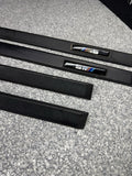 BMW E36 M3 Sedan 1992-1998 Black Door Mouldings Trims Set OEM