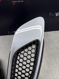 08-13 BMW E90 E92 E93 M3 Hood Scoops Silverstone Pair 8042978