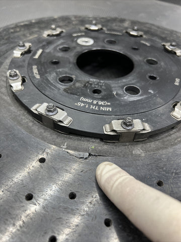 19-23 Ferrari F8 Tributo Front Left Driver Carbon Ceramic Rotor *Damage*