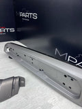 01-06 BMW E46 M3 Convertible Interior Armrests Trim Carbon Fiber *Notes*
