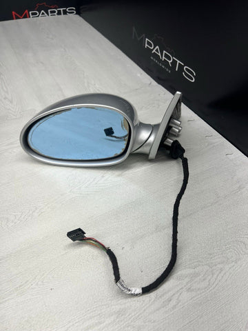 01-06 BMW E46 M3 Left Driver Side View Mirror Titanium Silver