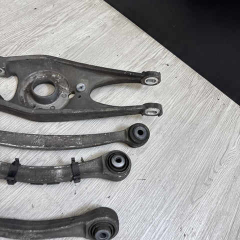 08-13 OEM BMW E90 E92 E93 M3 Rear Driver Left Side Suspension Control Arm SET