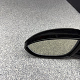 2008-2011 BMW E90 M3 Sedan Left Power Folding Side Mirrors Jerez Black OEM
