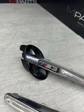 08-13 BMW E92 E93 M3 Front Fender Grilles Side Marker Light Chrome Trims OEM