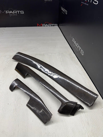 BMW E46 M3 01-06 Carbon Fiber Interior Trim Dashboard Dash Board Set *Notes*