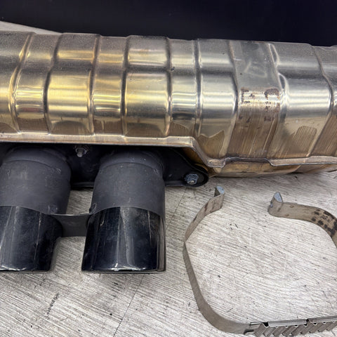 Porsche 911 997 GT3 OEM Rear Muffler Exhaust Center Exit 997.111.027.92