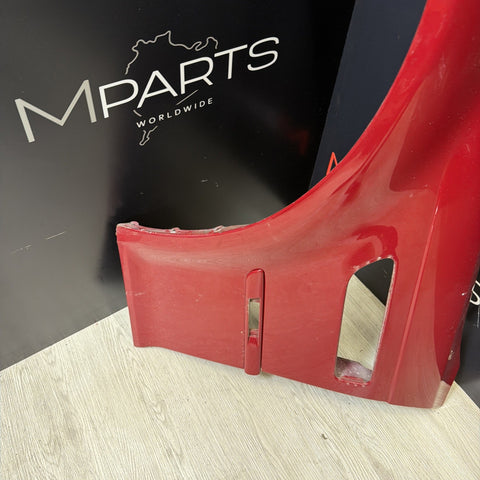 01-06 BMW E46 M3 Driver Left Fender Imola Red *Dented*